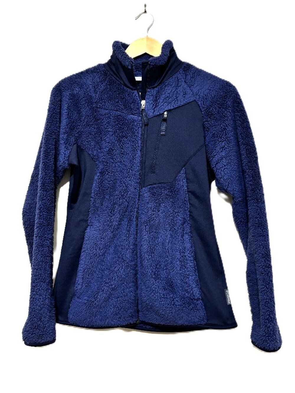 Columbia Double Fleece Zip-Up Jacket, Size Small